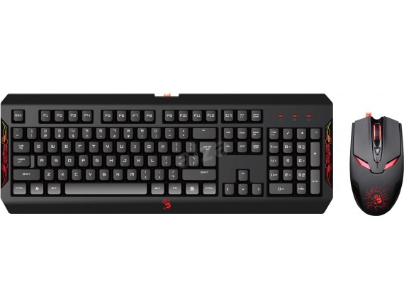 Bloody Gaming Keyboard and Mouse Q1100