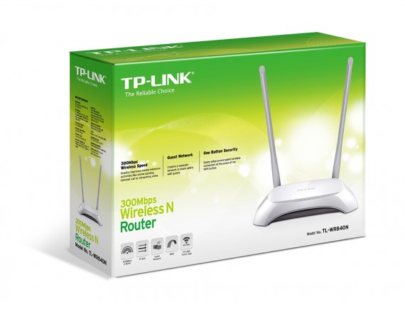 TPLink Wireless Router WR-840N