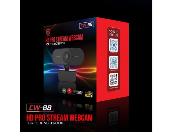 Cyborg CW-88 HD PRO STREAM WEBCAM FOR PC & NOTEBOOK