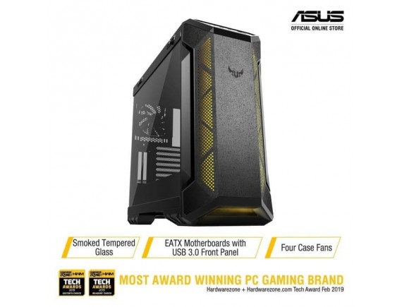 Asus TUF Gaming GT501 Metal Front Panel Tempered Glass ATX Gaming Case