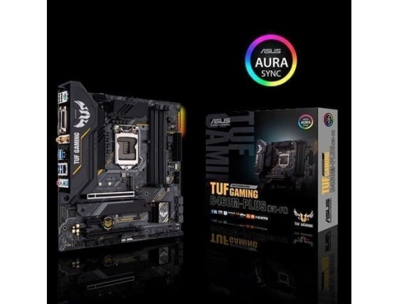 ASUS TUF B460M-PLUS GAMING WIFI Intel LGA1200 B460 DDR4