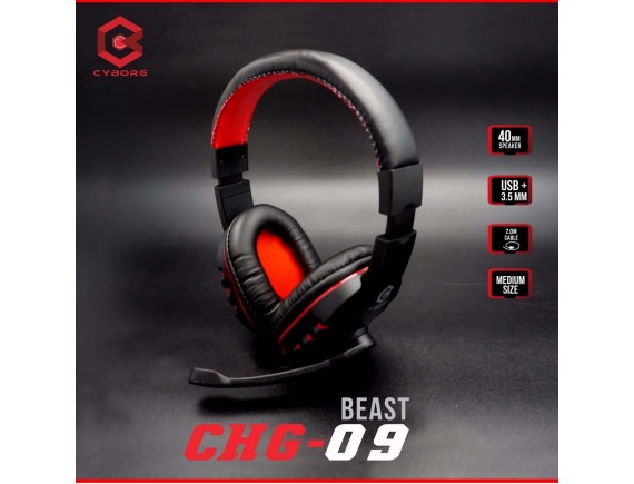 Cyborg Headset Gaming CHG-09 BEAST