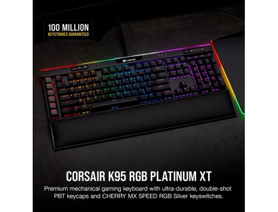 Corsair Gaming Keyboard K95 RGB Platinum XT