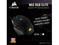 Corsair M65 ELITE RGB Gaming Mouse - CARBON - CH-9309011-AP