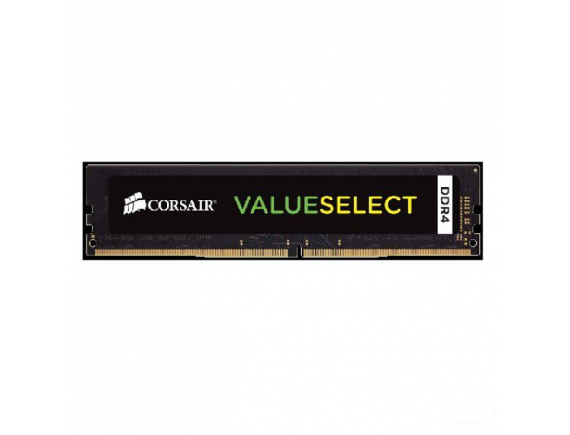 Corsair Memory 8GB 1x8GB DDR4 2400MHz C18 DIMM CMV8GX4M1A2400C16