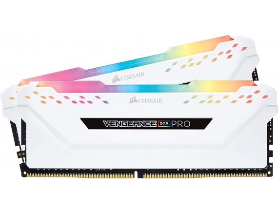 Corsair DDR4 Vengeance RGB PRO 16GB (2x8GB) 3200MHz C16 - White