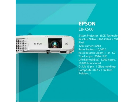Epson EB-X500 - Projector