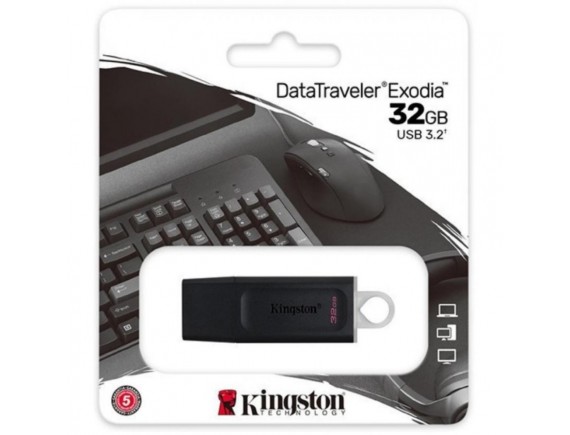 Kingston Flash Drive DataTraveler Exodia 32GB USB3.2