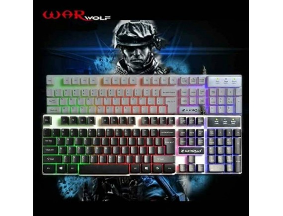 Keyboard Gaming WARWOLF K1 war wolf k-1