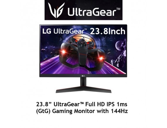 LG Gaming Monitor UltraGear 24GN600 Full HD 1080P 23.8 Inch 144Hz