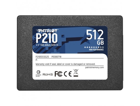 Patriot SSD P210 SATA3 512GB