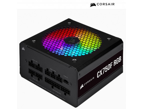 Corsair CX750F RGB CP-9020218-EU PSU 650W 80+ Bronze Full Modular iCUE