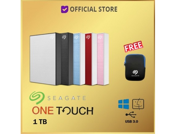 Seagate One Touch HDD / Hardisk Eksternal 1TB USB 3.2 1TB
