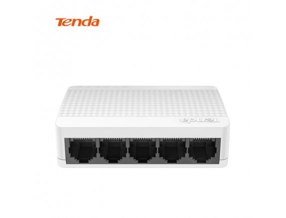 Desktop Switch Hub Tenda S105 S-105 5 Port 10/100 Mbps