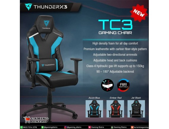 ThunderX3 TC3 - Kursi Gaming ThunderX3 TC3 Edition