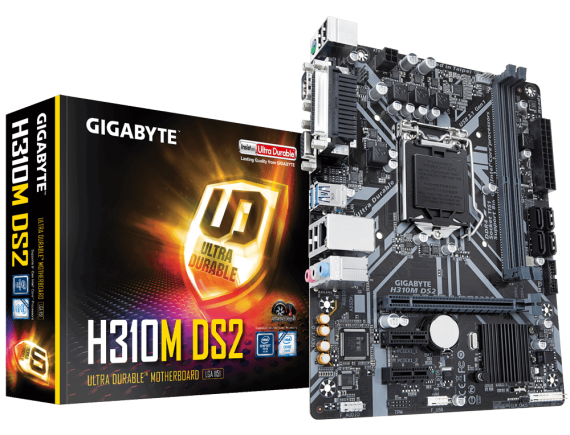 Gigabyte Motherboard H310M DS2 Socket 1151