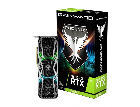 GAINWARD GeForce RTX 3070 Ti Phoenix 8 GB GDDR6X (256bits)