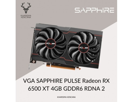 Sapphire Radeon 6500XT Pulse 4 GB GDDR6