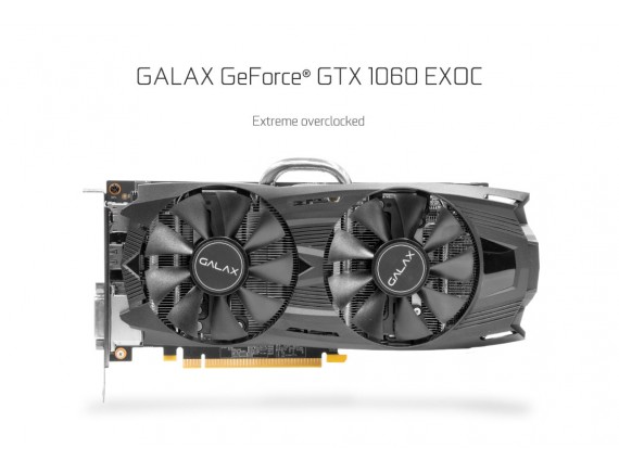 GALAX nVidia Geforce GTX 1060 6GB DDR5 EXOC