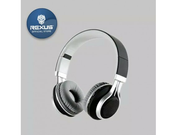 Rexus BT5 Headset Wireless Bluetooth - Extra Bass - Micro SD
