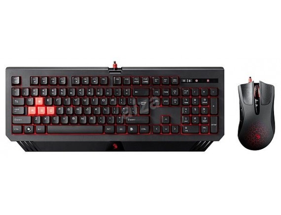 Bloody Gaming Keyboard and Mouse B1500