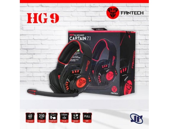 Unik Headset Gaming Fantech HG 9 Captain 7.1