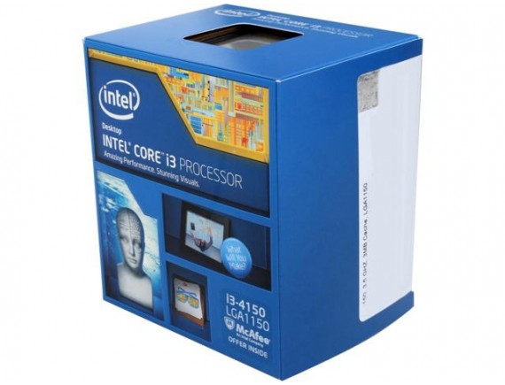 Intel Core i3 4150 3.5 GHz LGA 1150 Tray