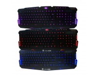  Marvo Keyboard K636 Multimedia, 3 Color Backlight, Anti Ghosting