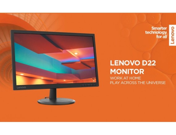 Monitor LED Lenovo D22-20 Full HD 75Hz VGA HDMI