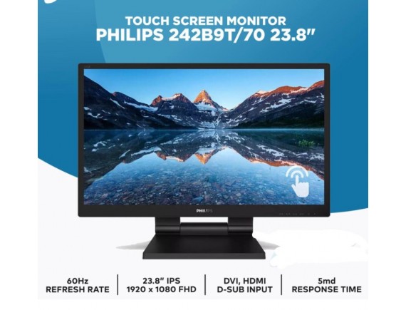 Philips 24' Touchscreen Monitor 242B9T