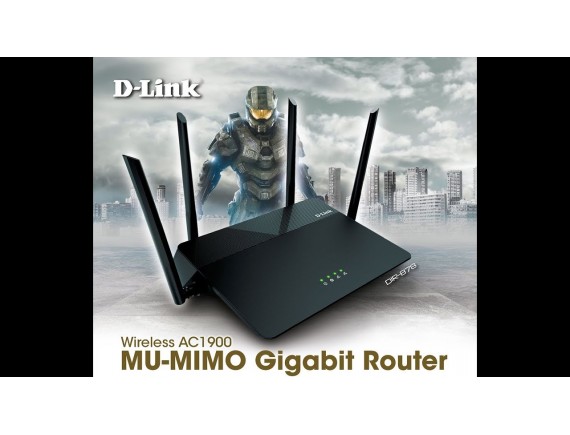 D-Link DIR-878 Wireless AC1900 MU-MIMO DualBand Gigabit Router
